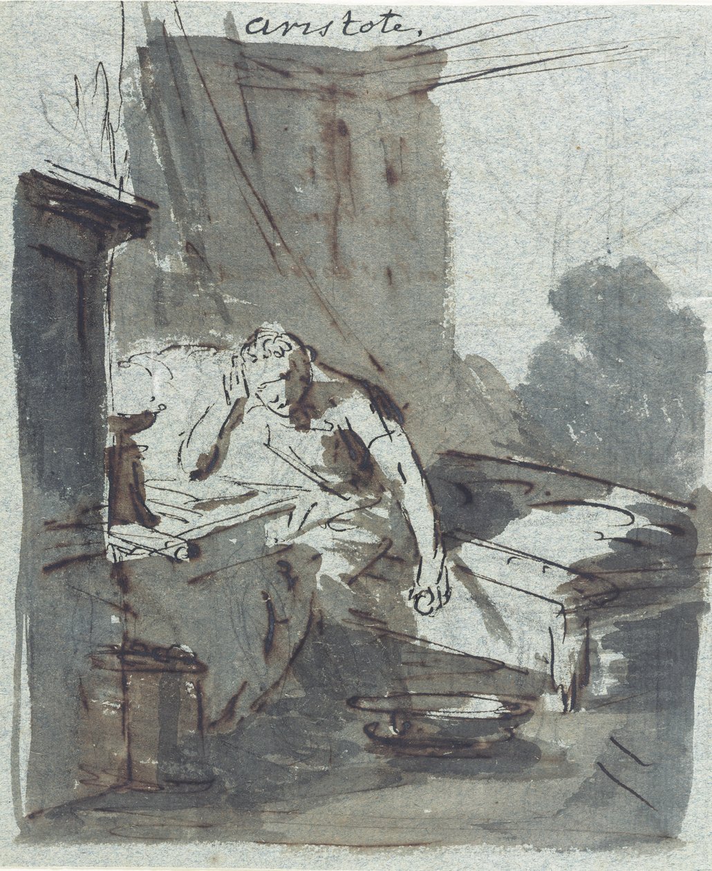 Aristotle by Johann Heinrich Tischbein