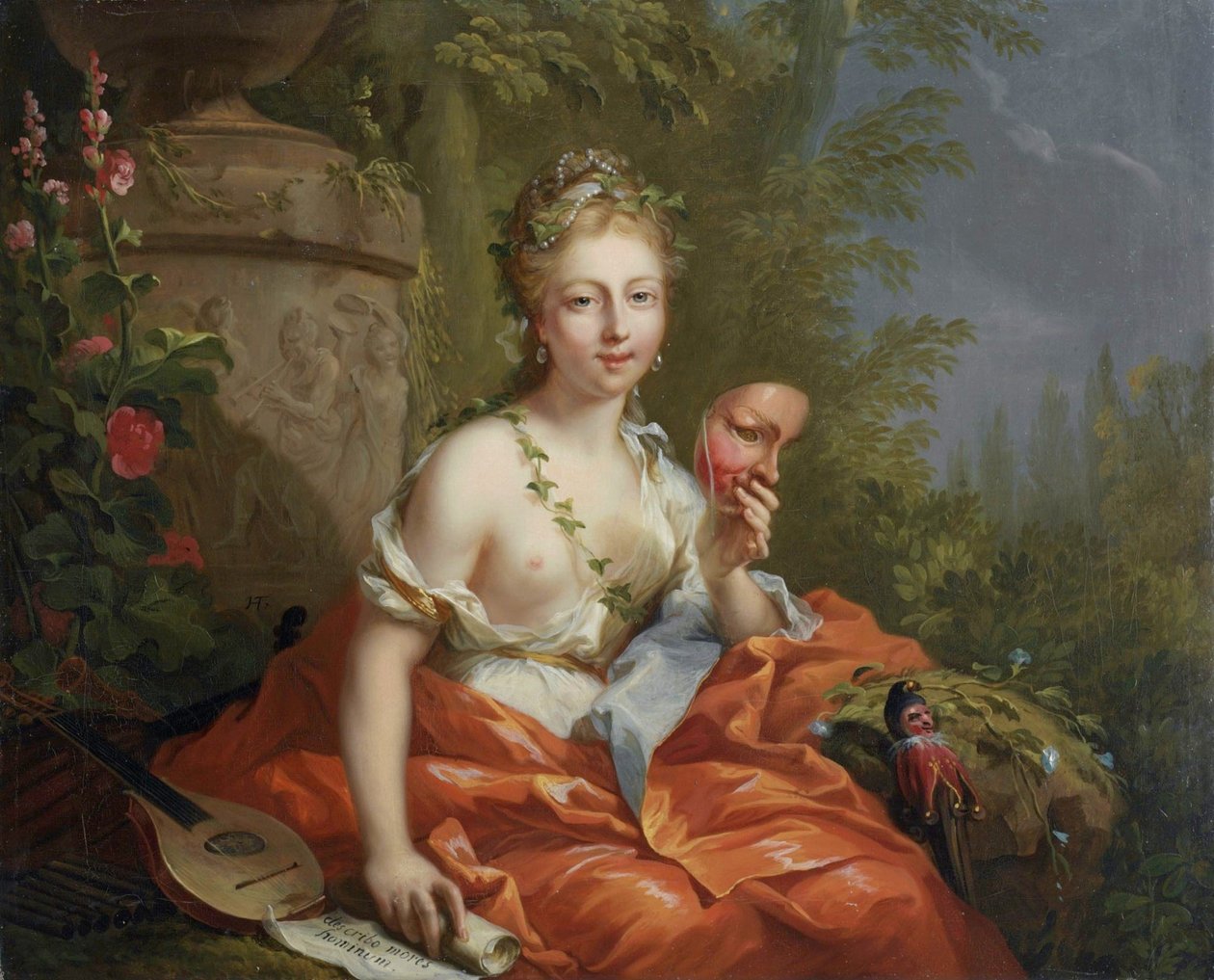 The Nine Muses - Thalia (Comedy) by Johann Heinrich Tischbein