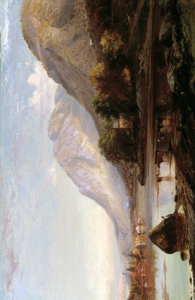 Hudson River at Cold Spring, 1861 by Johann Hermann Carmiencke