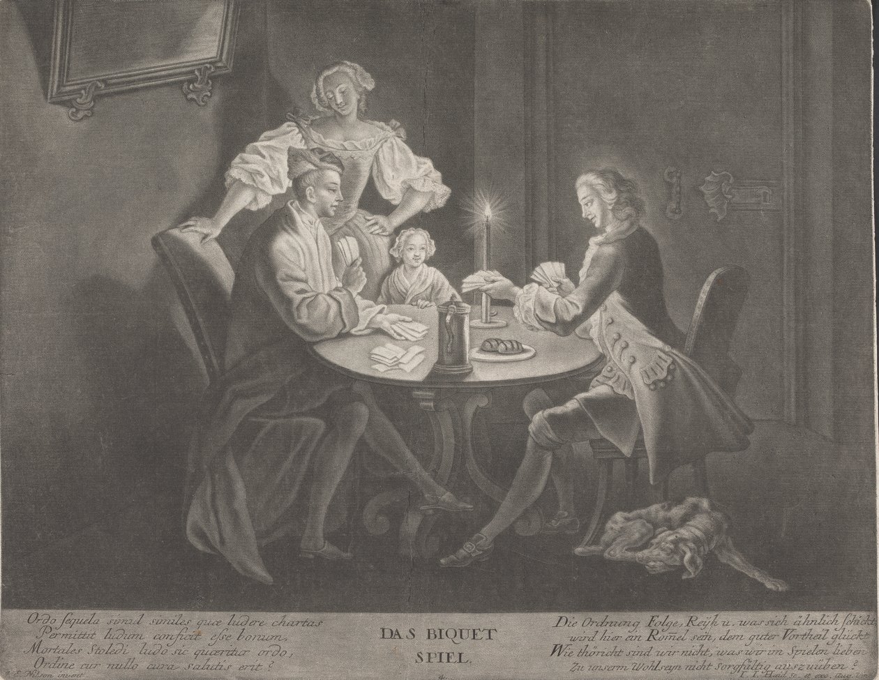 Das Biquet Spiel by Johann Jacobus Haid
