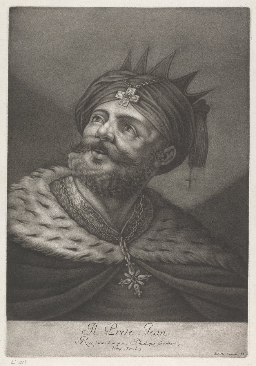 The Priest Jean by Johann Jacobus Haid