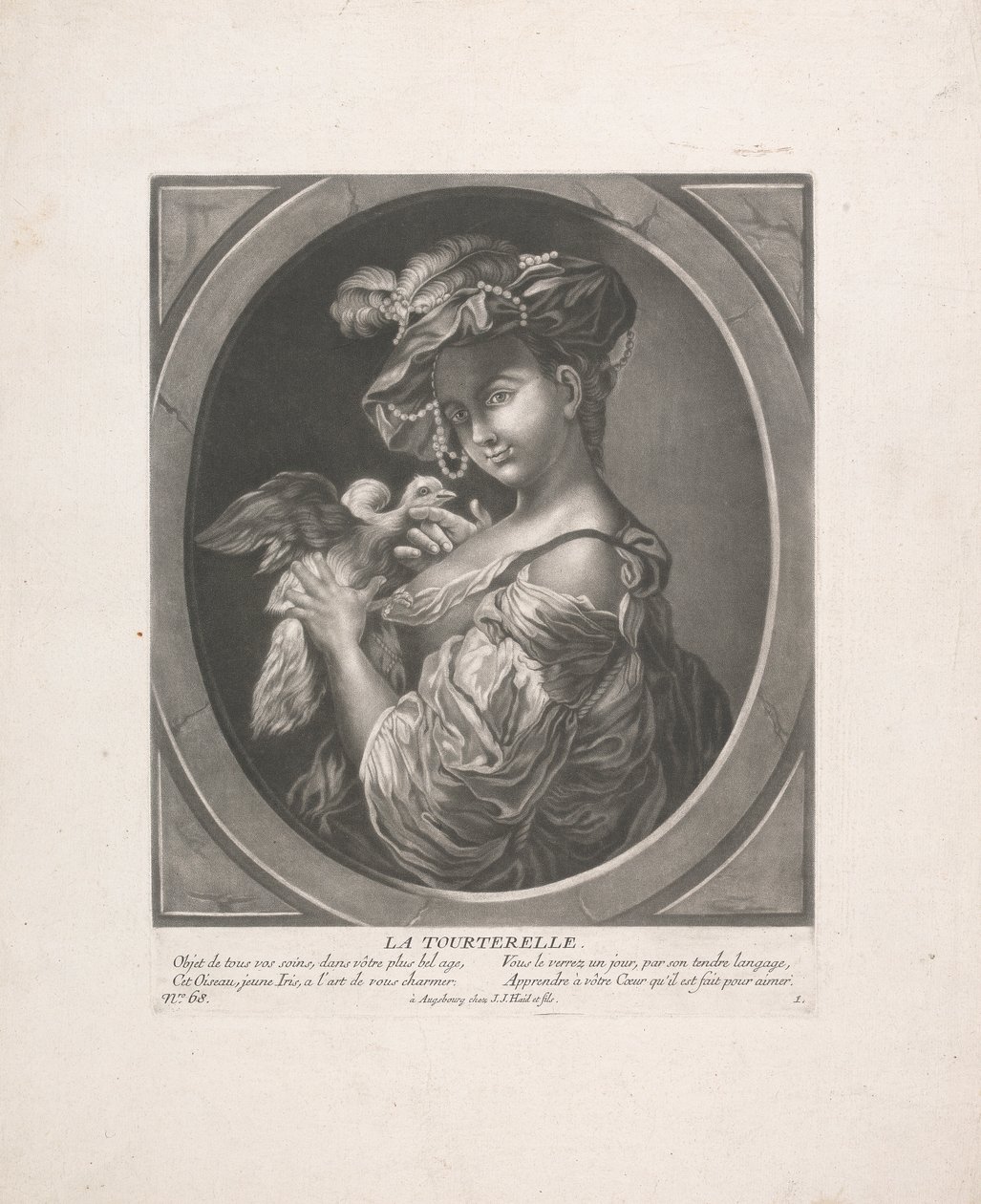 The Turtledove by Johann Jacobus Haid