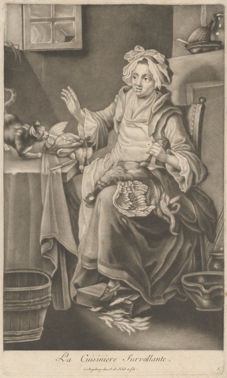 The Supervising Cook by Johann Jacobus Haid