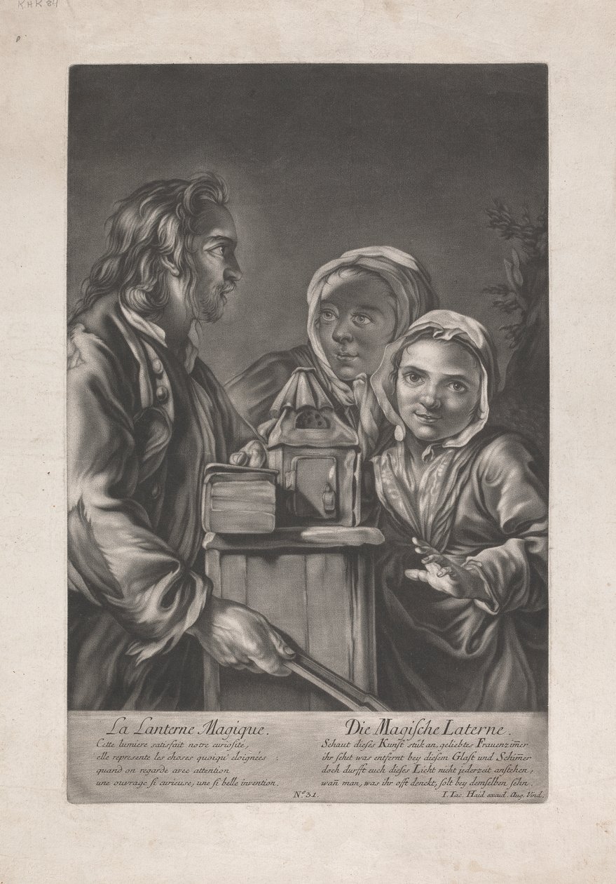 The Magic Lantern by Johann Jacobus Haid