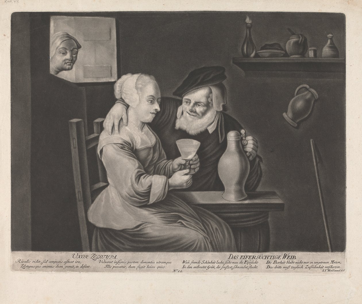 Jealous Wife by Johann Jacobus Haid