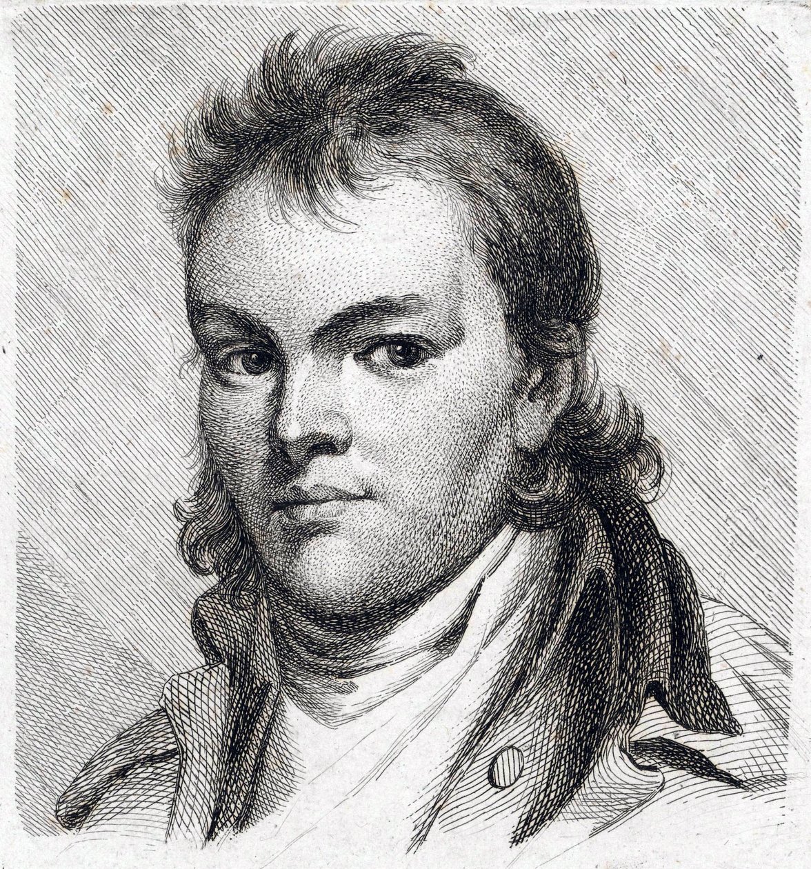 Self-portrait by Johann Jakob Laurenz Billwiller