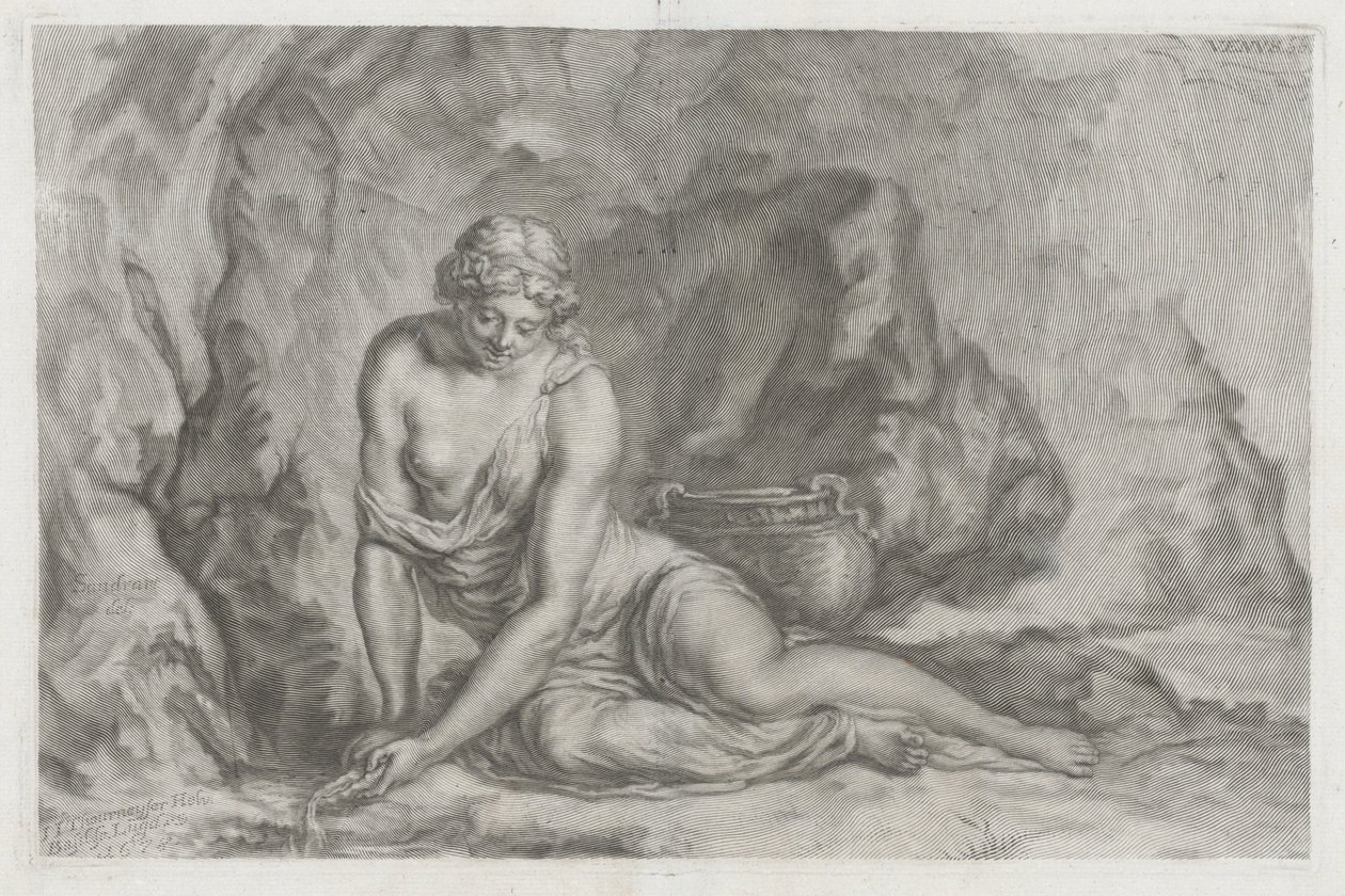 Venus by Johann Jakob Thourneysen, after Joachim von Sandrart I, after the Antique