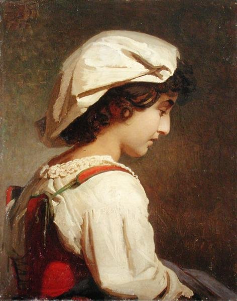 Italian Girl by Johann Koler