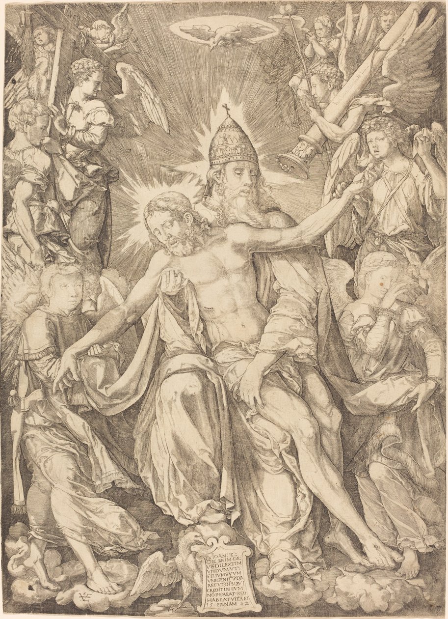 The Holy Trinity by Johann Ladenspelder