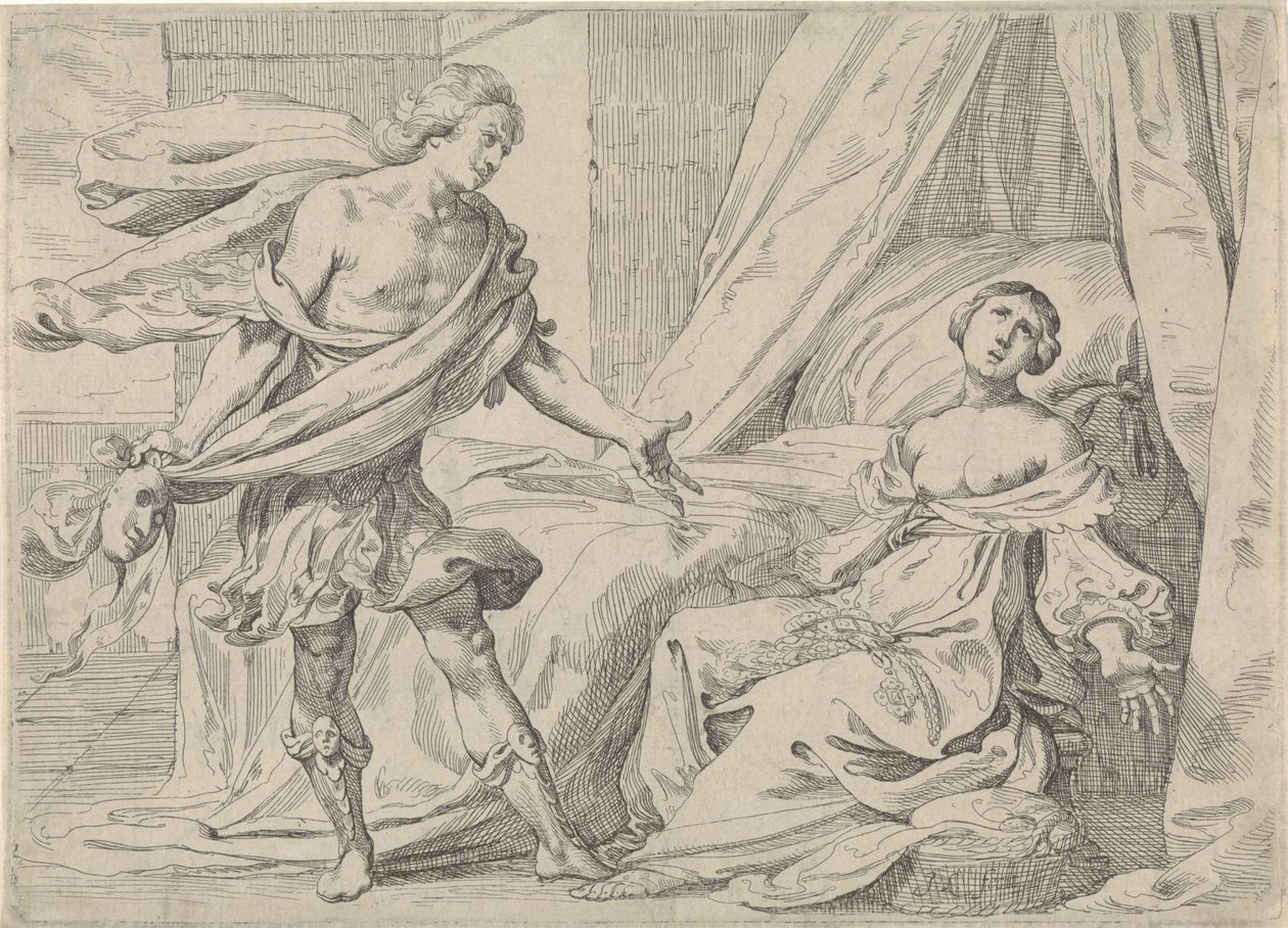 Cephalus Reveals Himself to Procris by Johann Liss