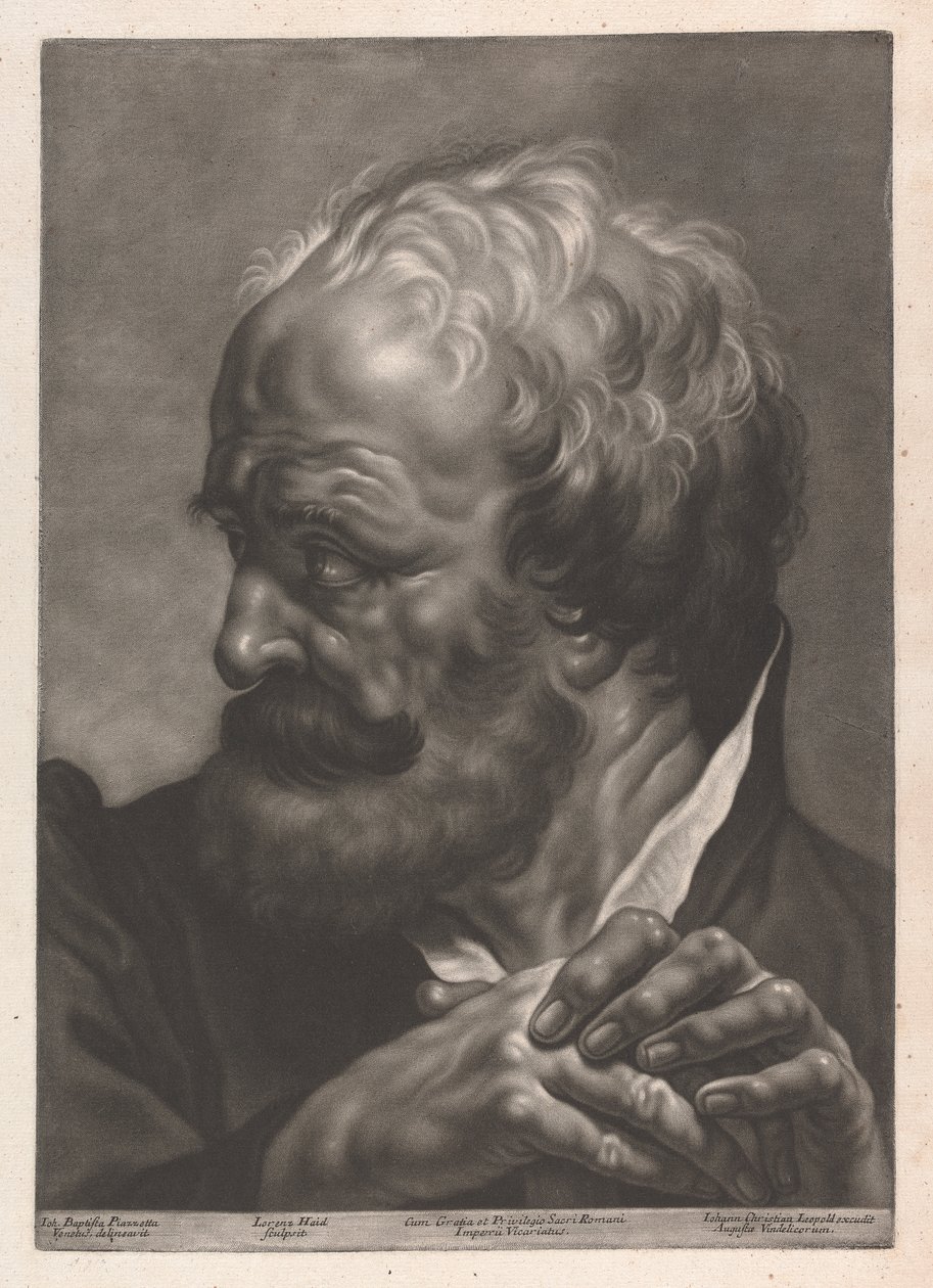 Portrait of a Man by Johann Lorenz Haid