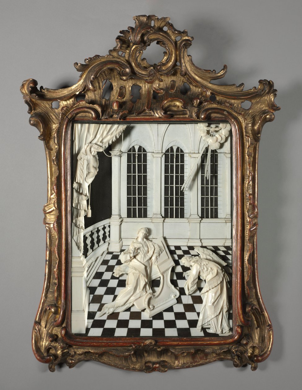 The Annunciation, 1750s by Johann Michael Düchert