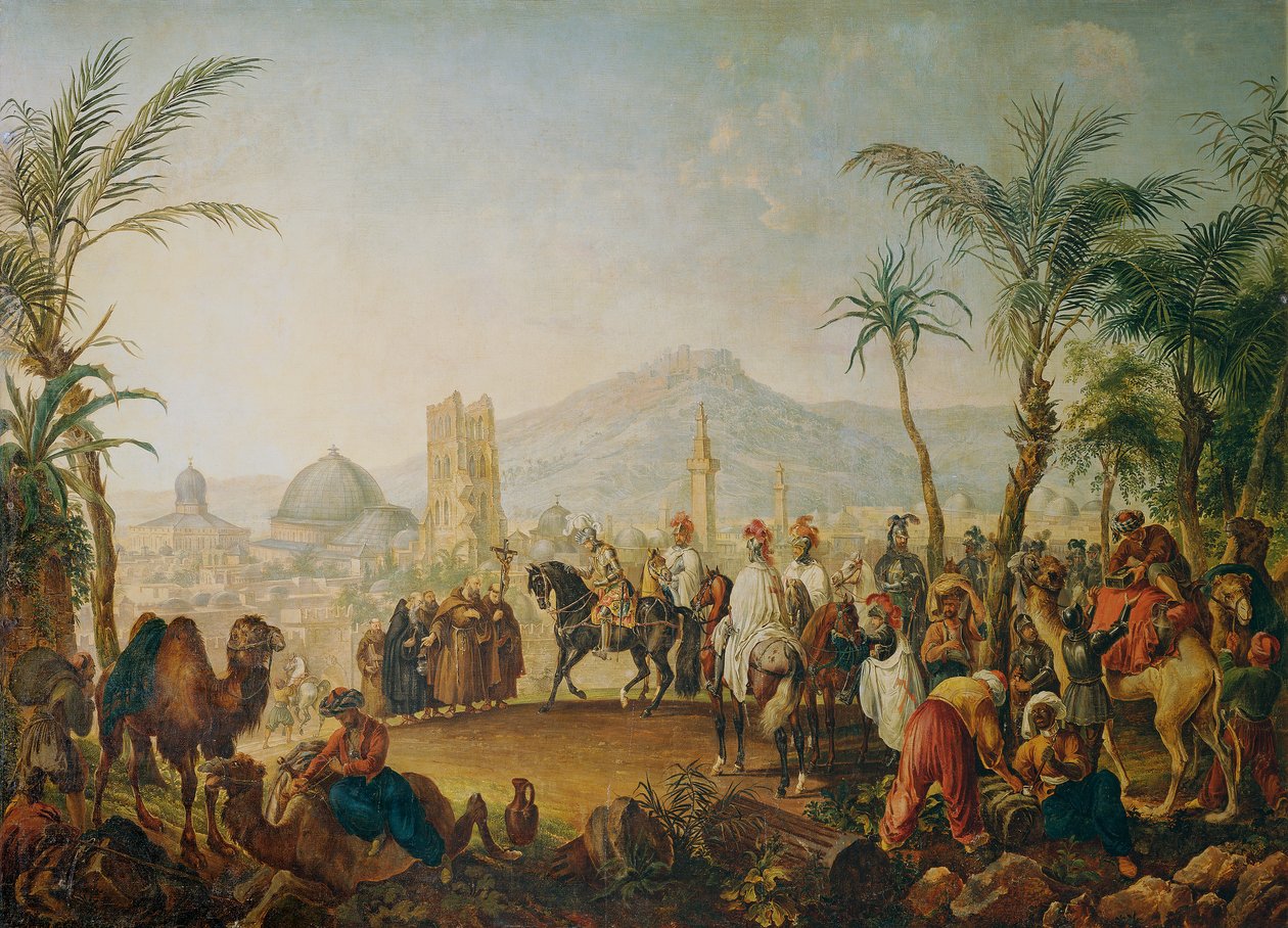 Crusader (Godfrey of Bouillon) by Johann Nepomuk Höchle