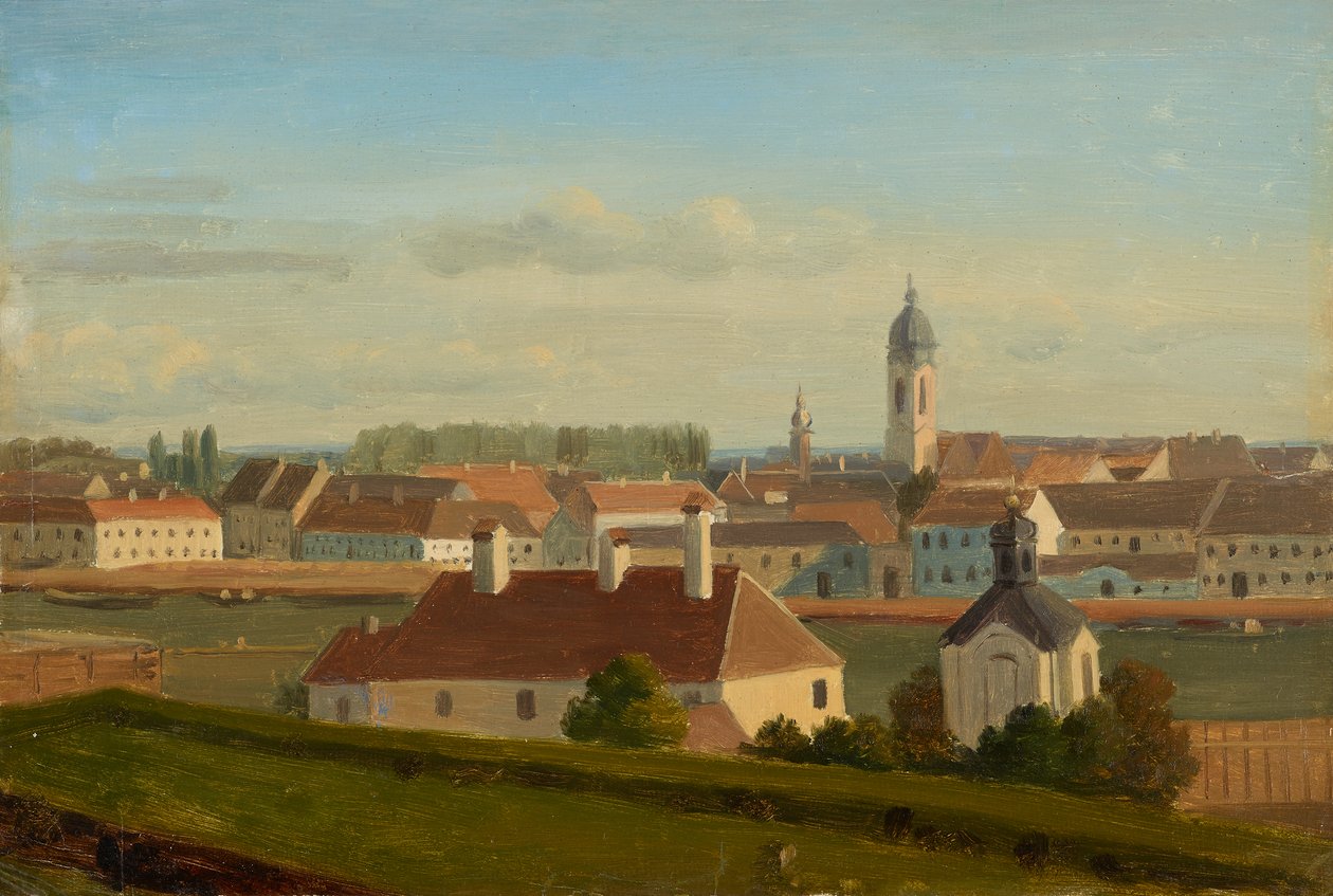 View Over the Danube Canal to Leopoldstadt by Johann Peter Krafft