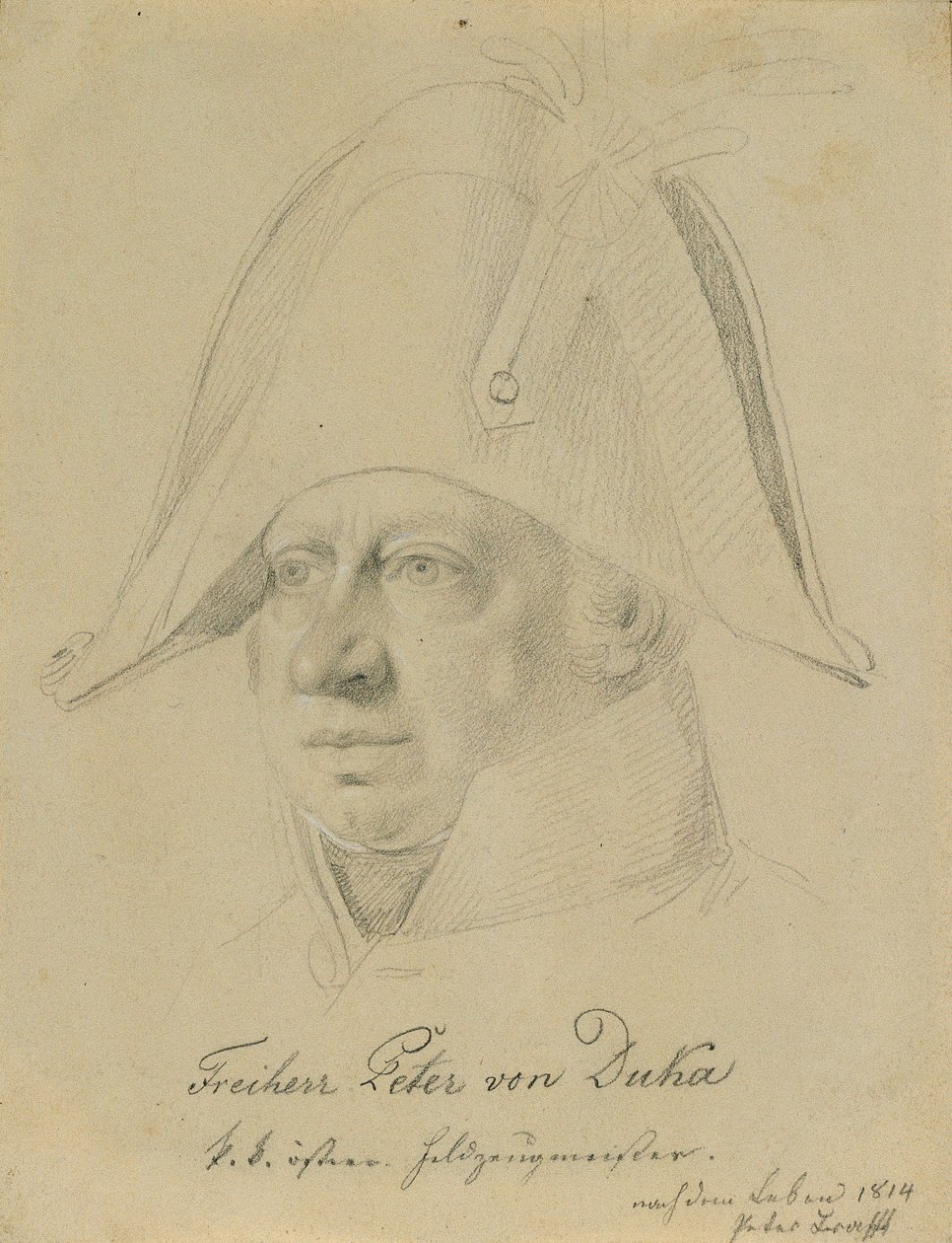 Baron Peter von Duka by Johann Peter Krafft