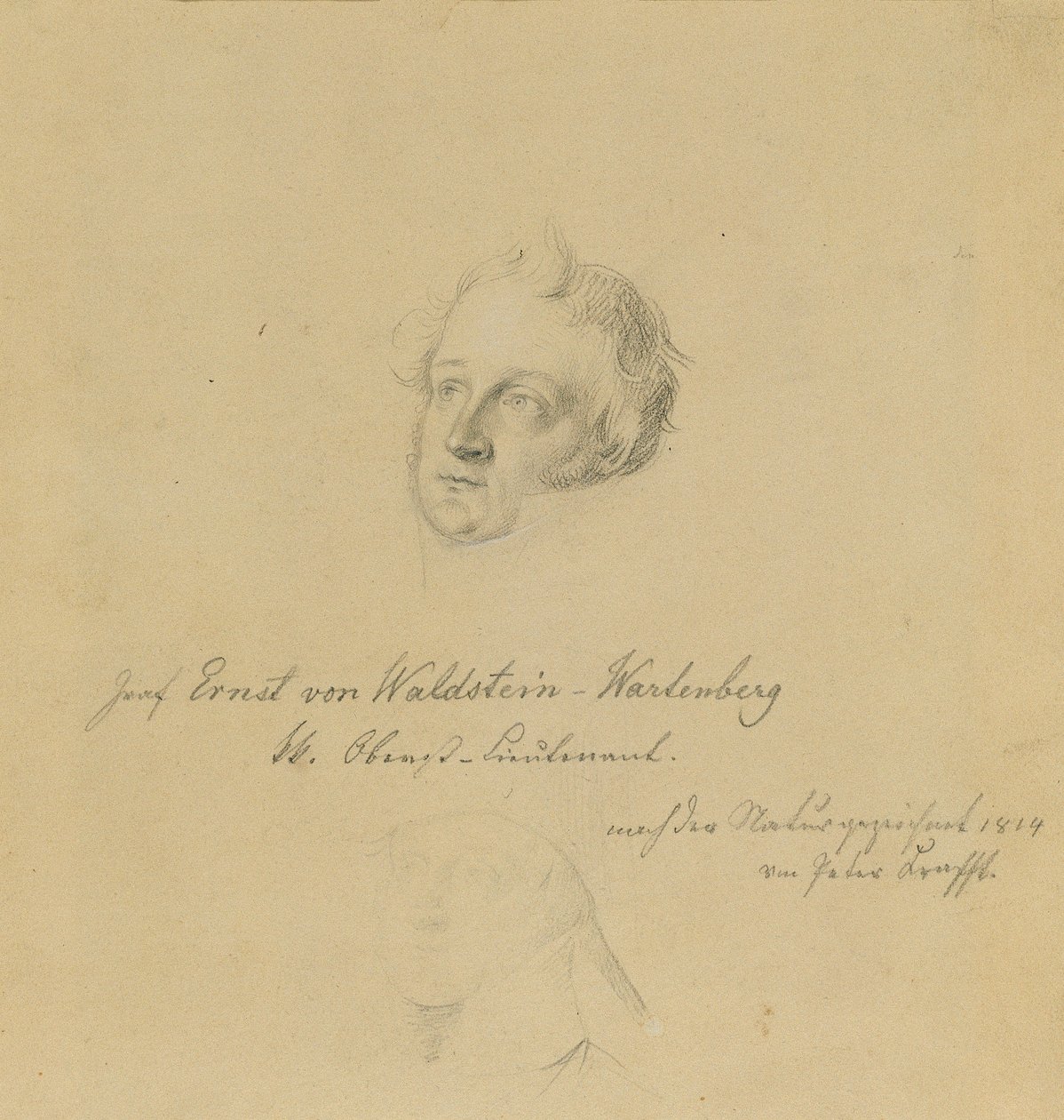 Count Ernst von Waldstein-Wartenberg by Johann Peter Krafft