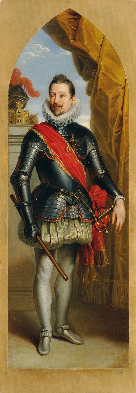 Emperor Ferdinand II Standing by Johann Peter Krafft