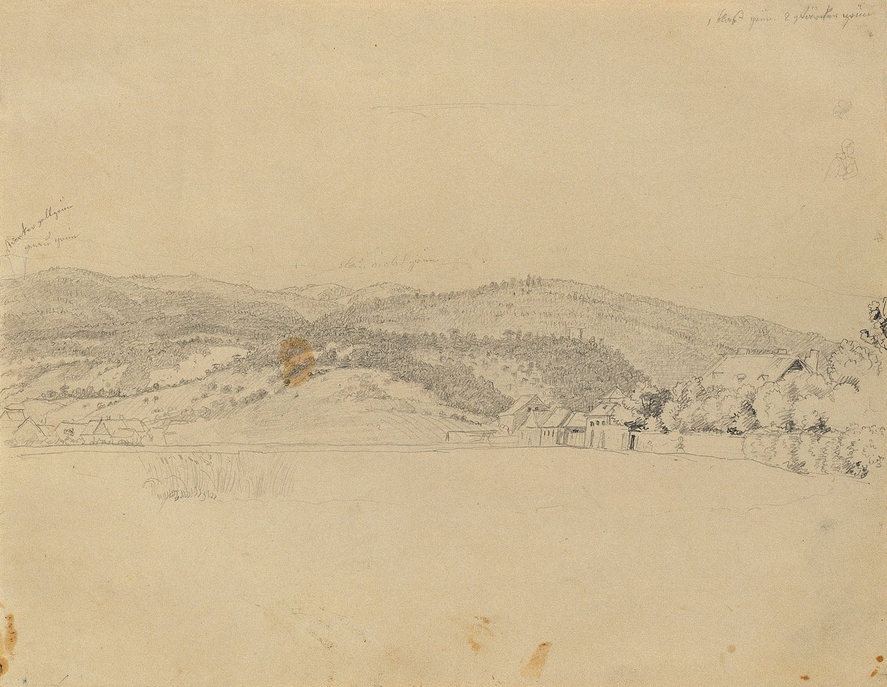 Landscape near Baden by Johann Peter Krafft