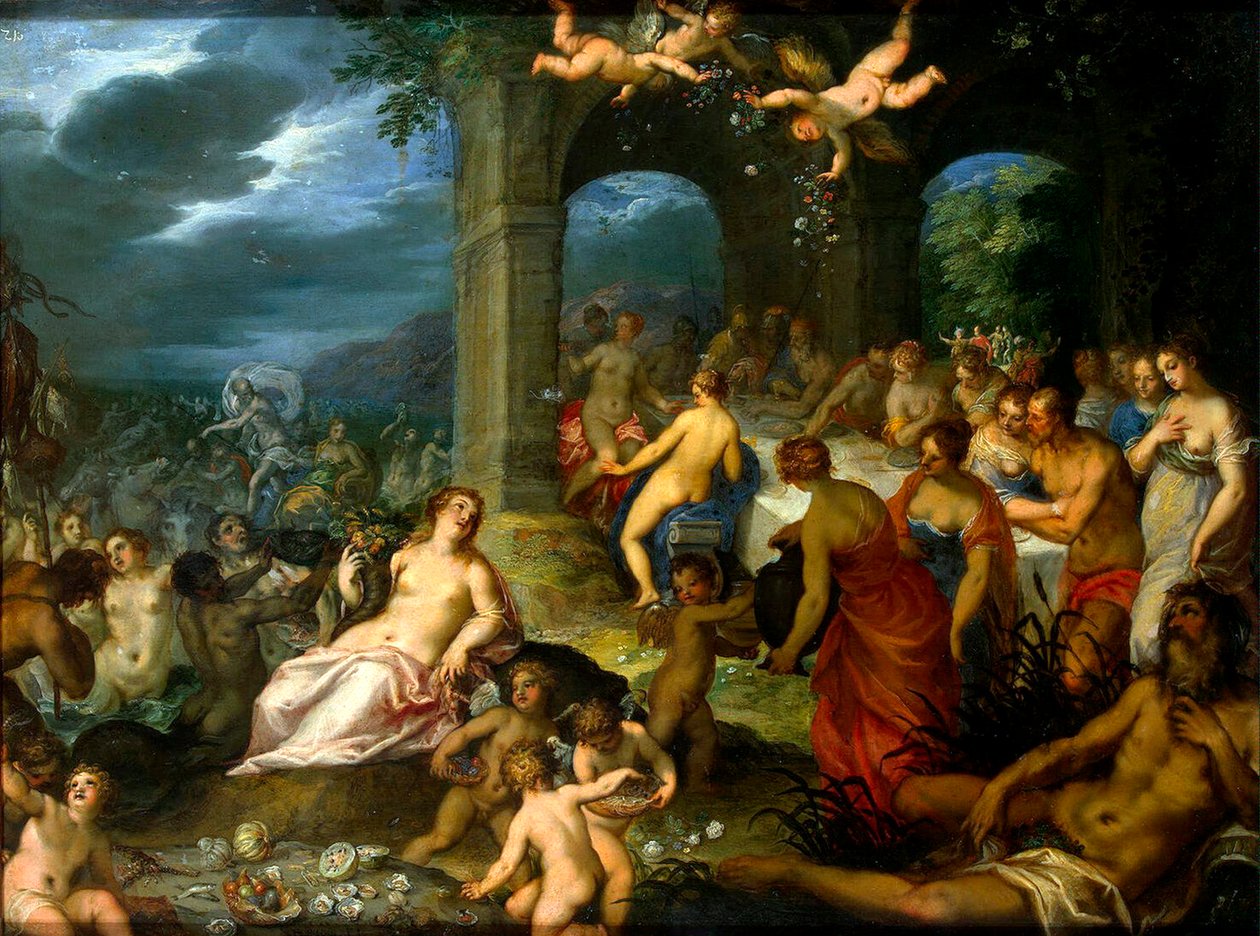 Feast of the Gods by Johann Rottenhammer