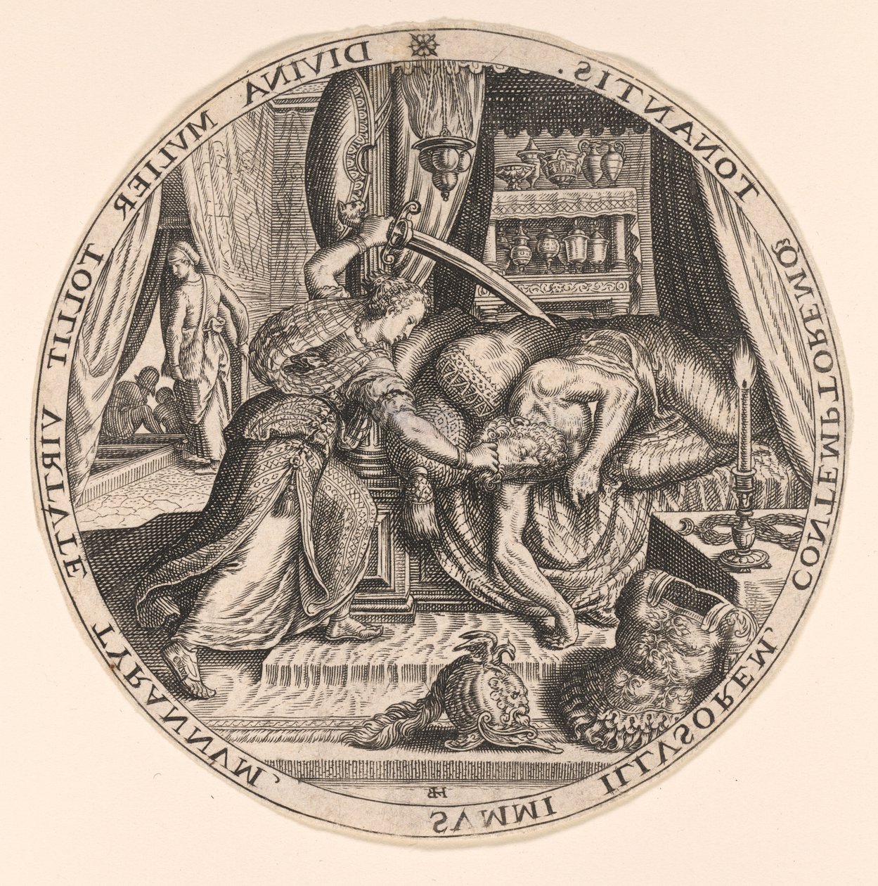 Judith and Holofernes by Johann Theodor de Bry