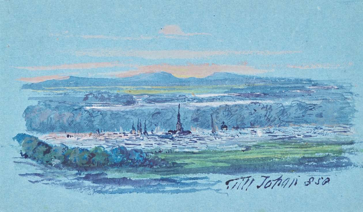 View of Vienna by Johann Till der Jüngere