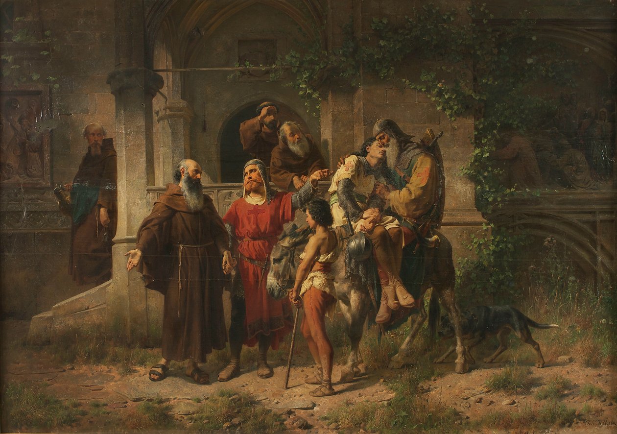 Returning Crusaders by Johann  Till der Jüngere