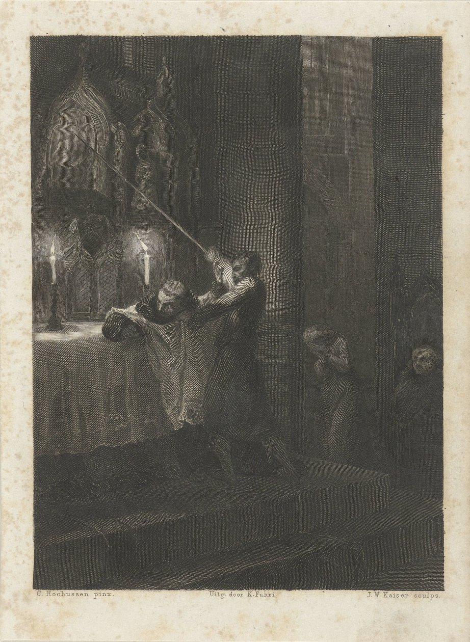 Destruction of an Altarpiece by Johann Wilhelm Kaiser (I)
