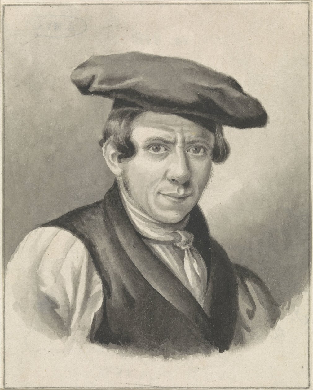 Self-Portrait of Johannes Boshamer by Johannes Boshamer