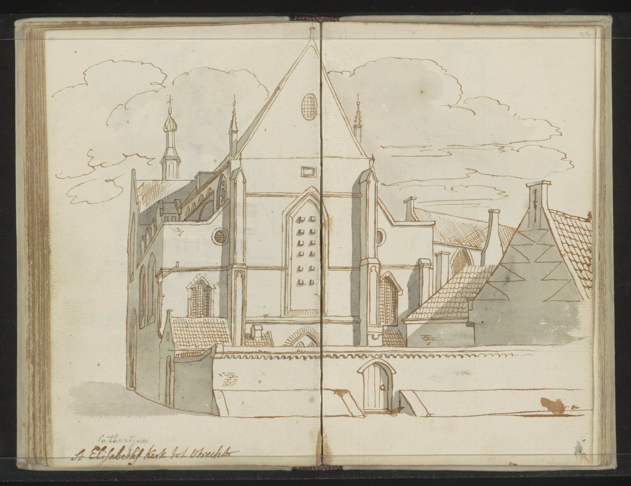 Catharijnekerk in Utrecht by Johannes Huibert Prins