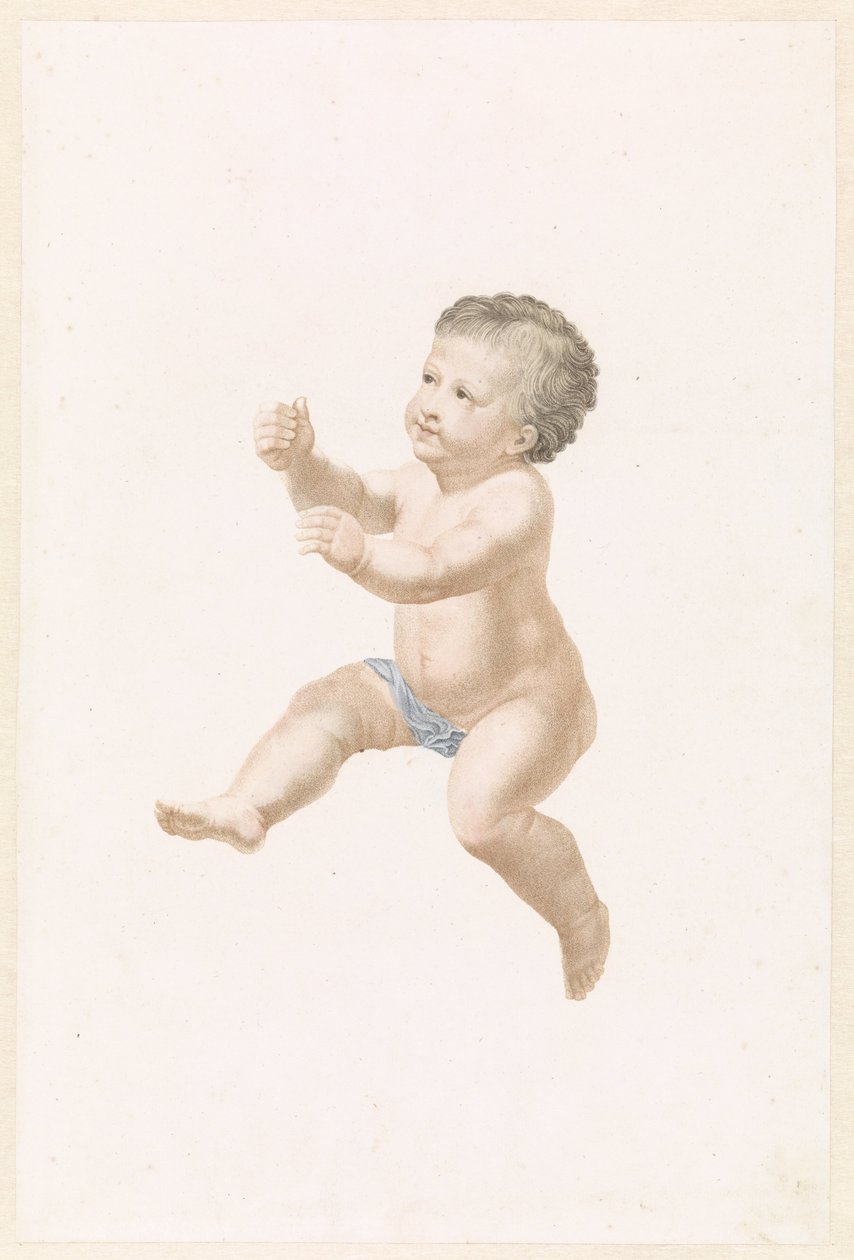 Naked Child by Johannes Jacobsz van den Aveele (attributed to)