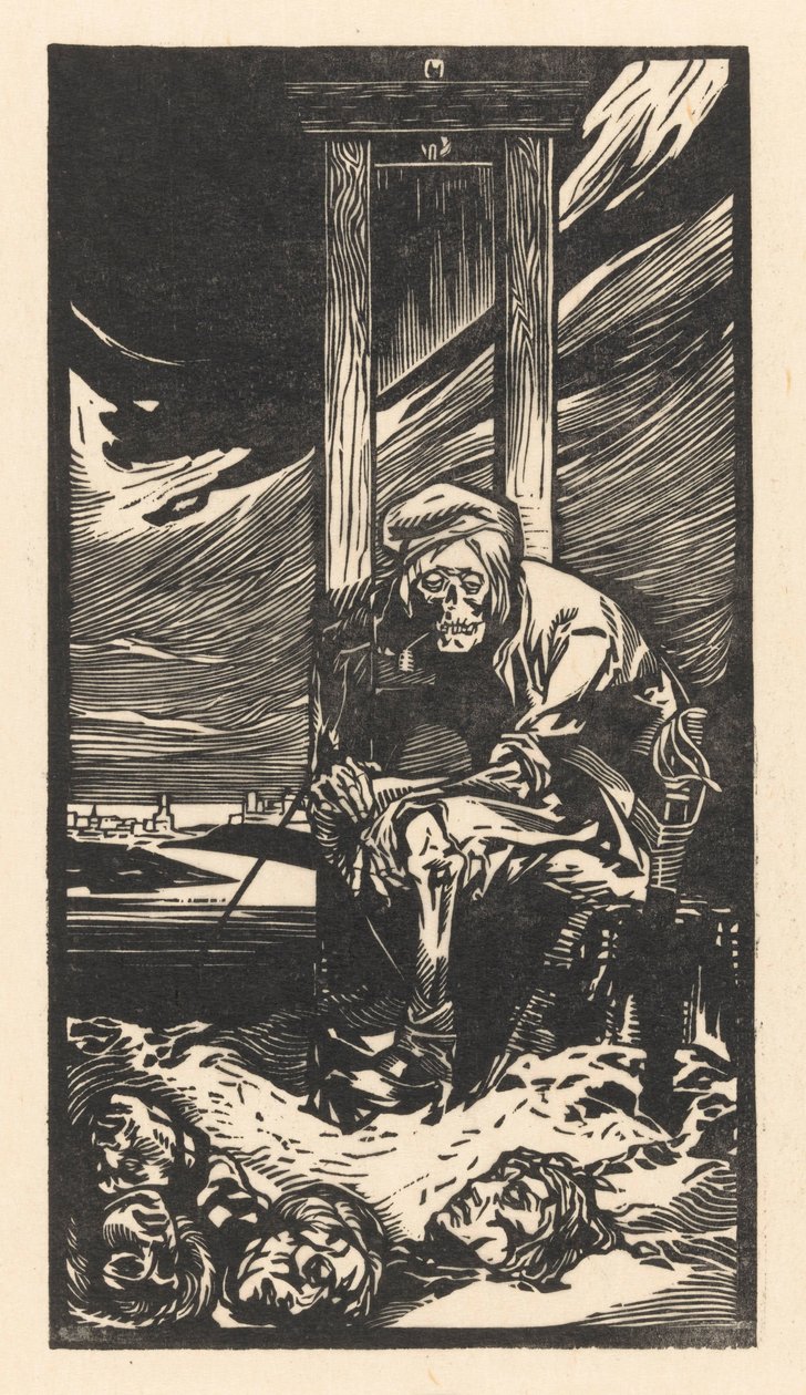 Death at the Guillotine by Johannes Josephus Aarts
