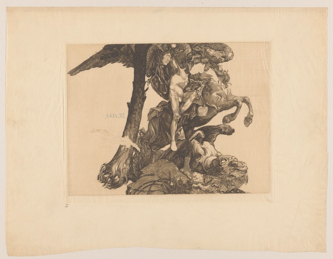 Perseus and the Sea Monster by Johannes Josephus Aarts
