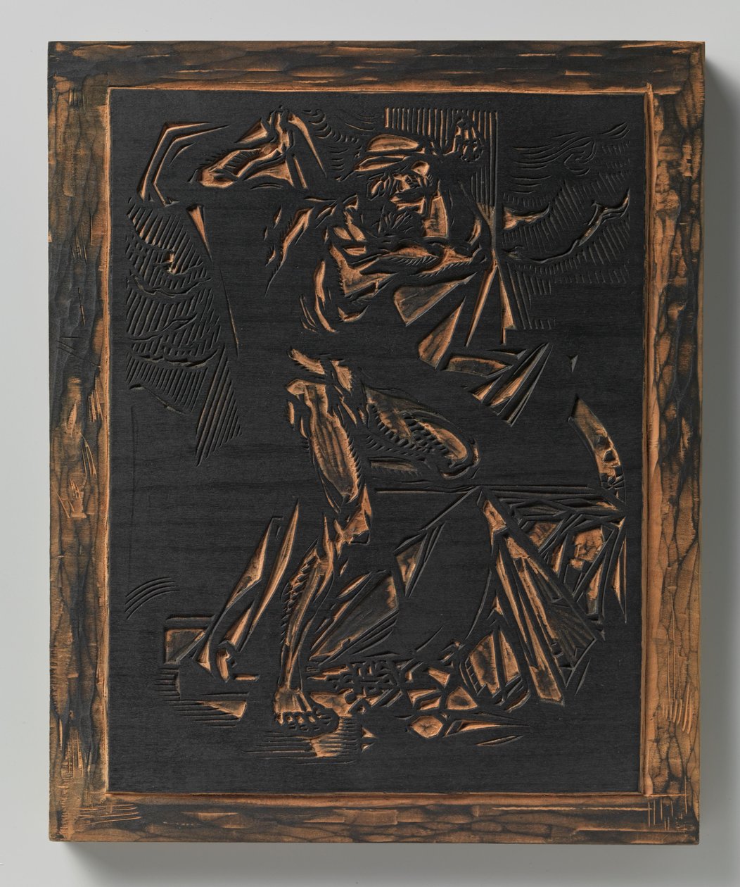 Struggling Male Figure by Johannes Josephus Aarts