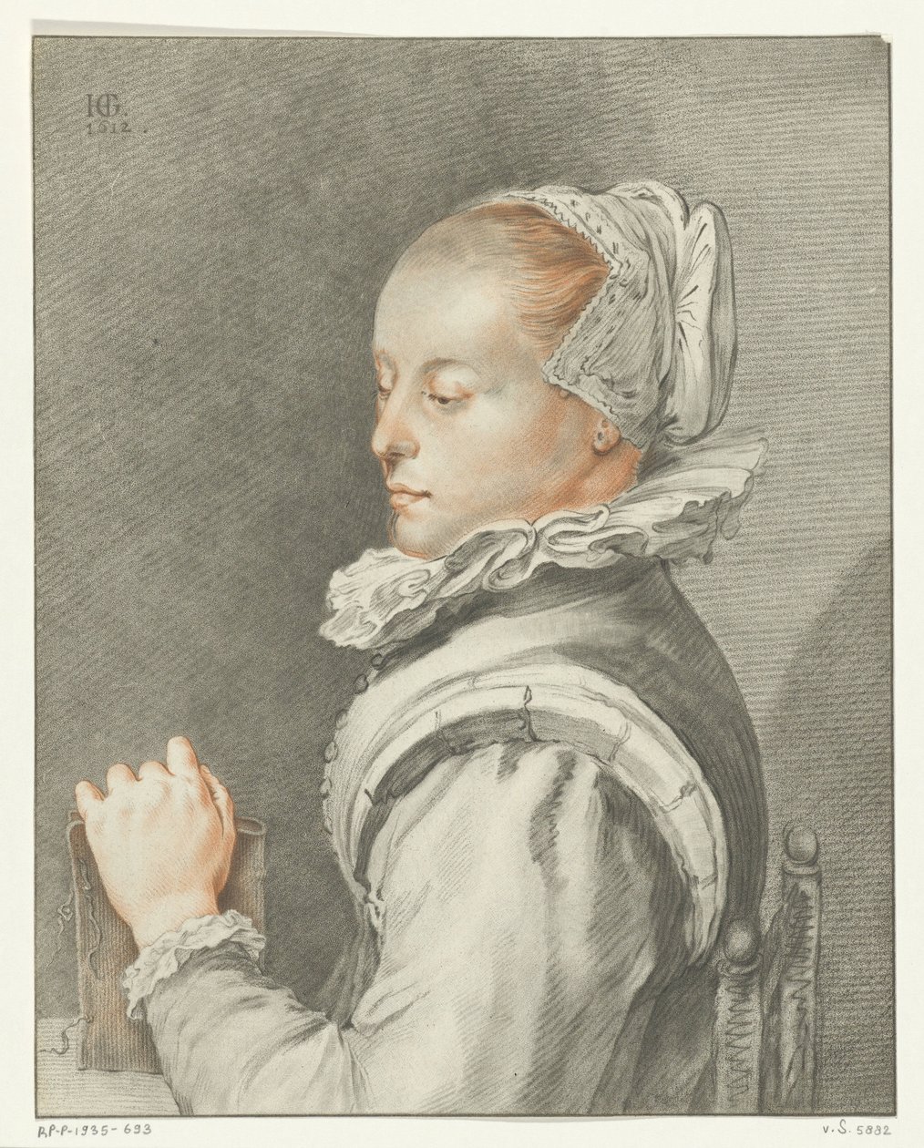 Portrait of a Young Woman by Johannes Kornlein
