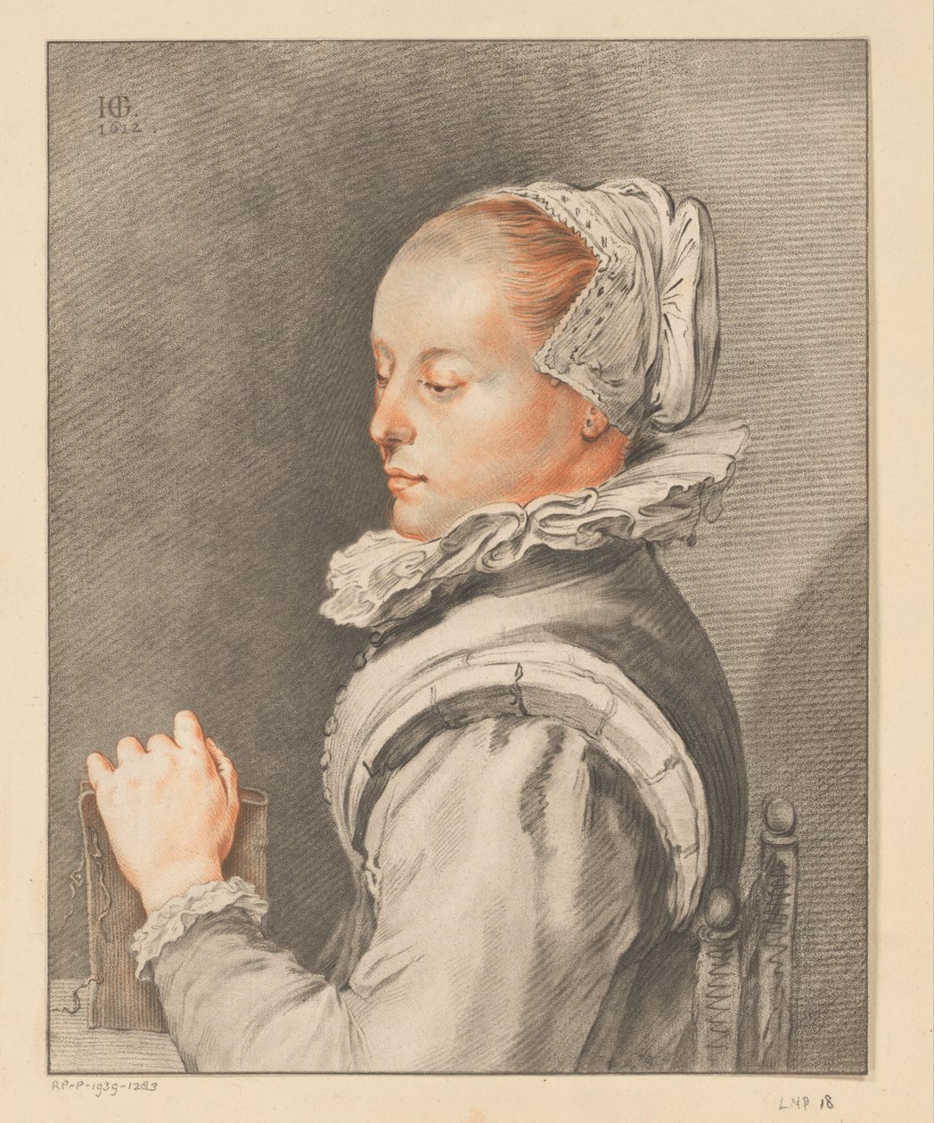 Portrait of a Young Woman by Johannes Kornlein