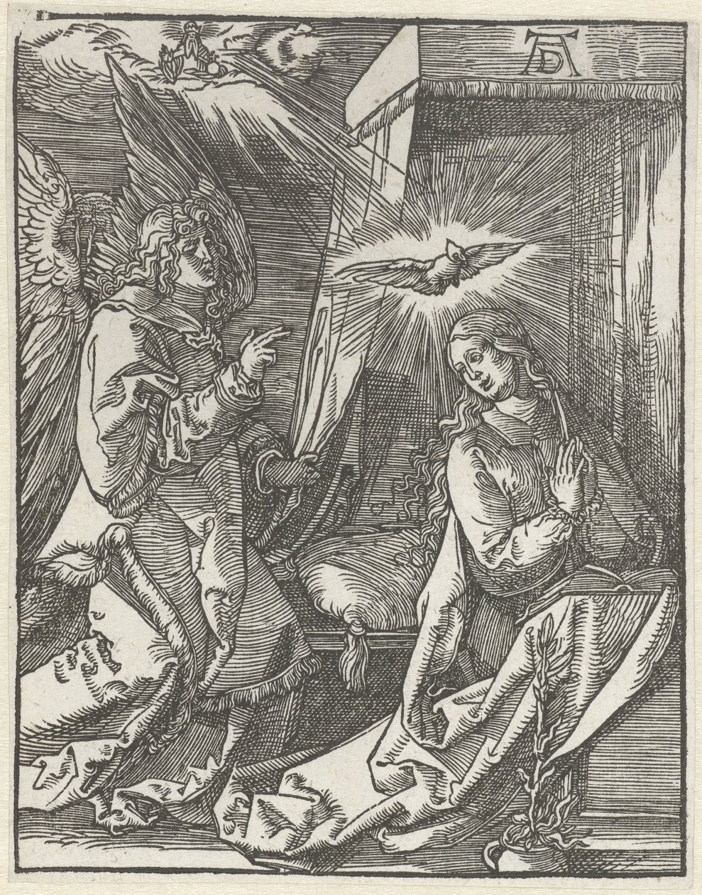 Annunciation by Johannes Mommard