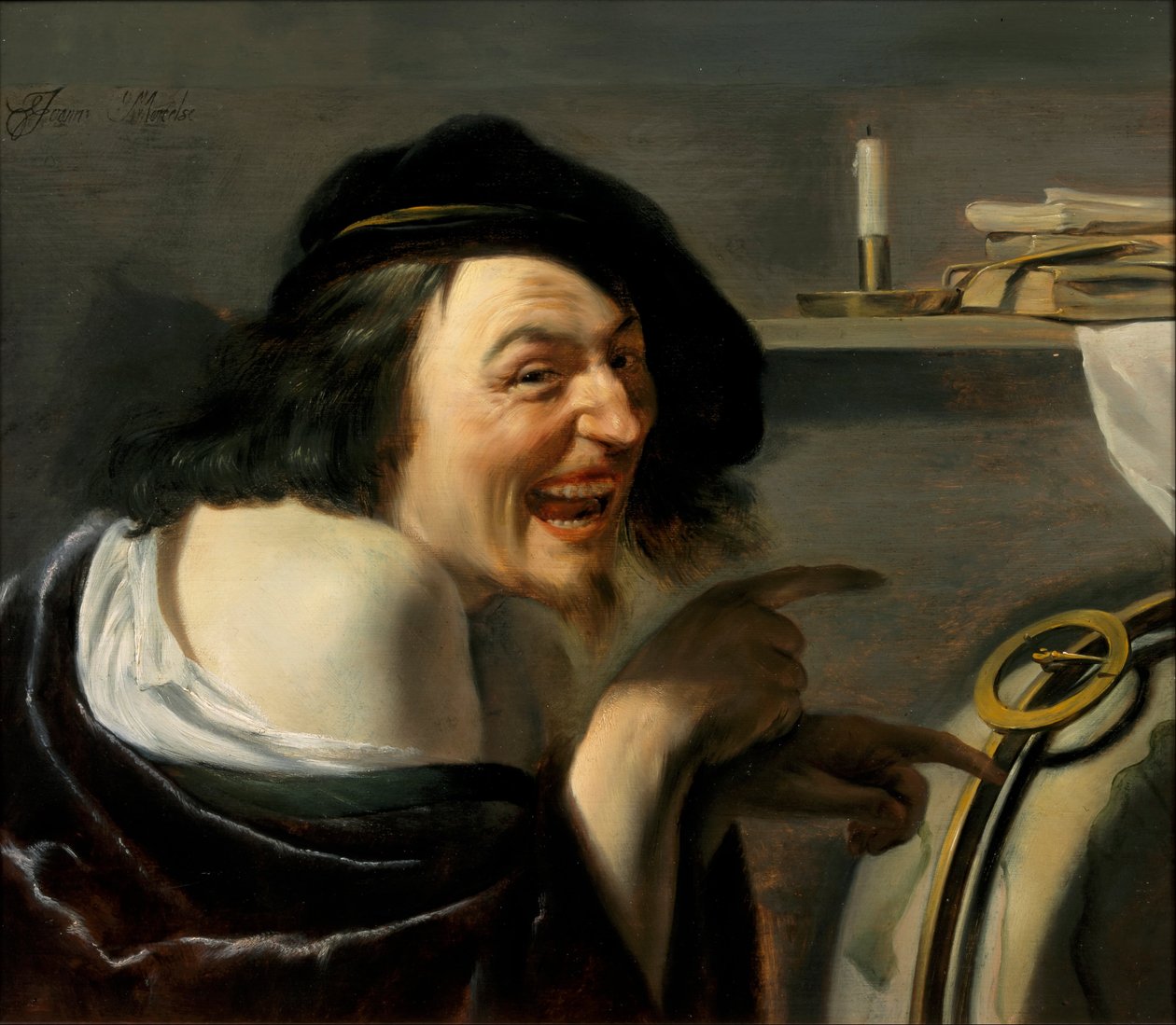 Democritus by Johannes Moreelse