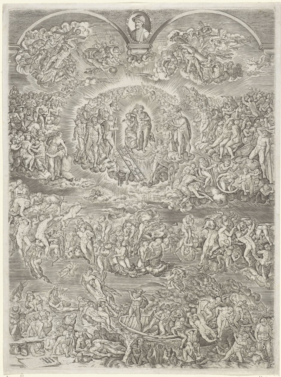 The Last Judgment by Johannes Wierix