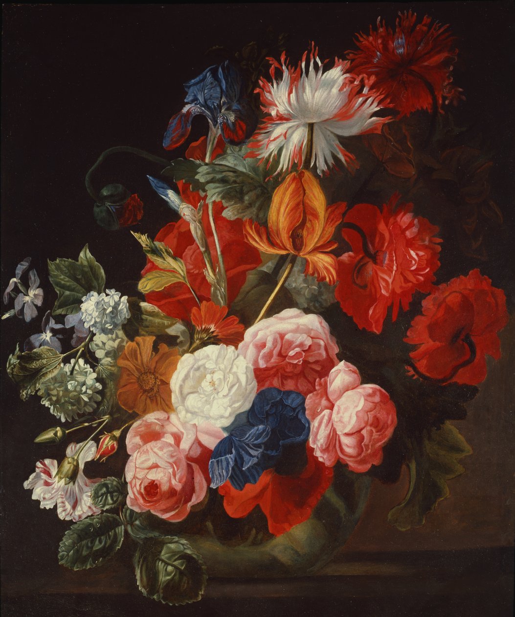 Still Life with Flowers by Johannes or Jan Verelst