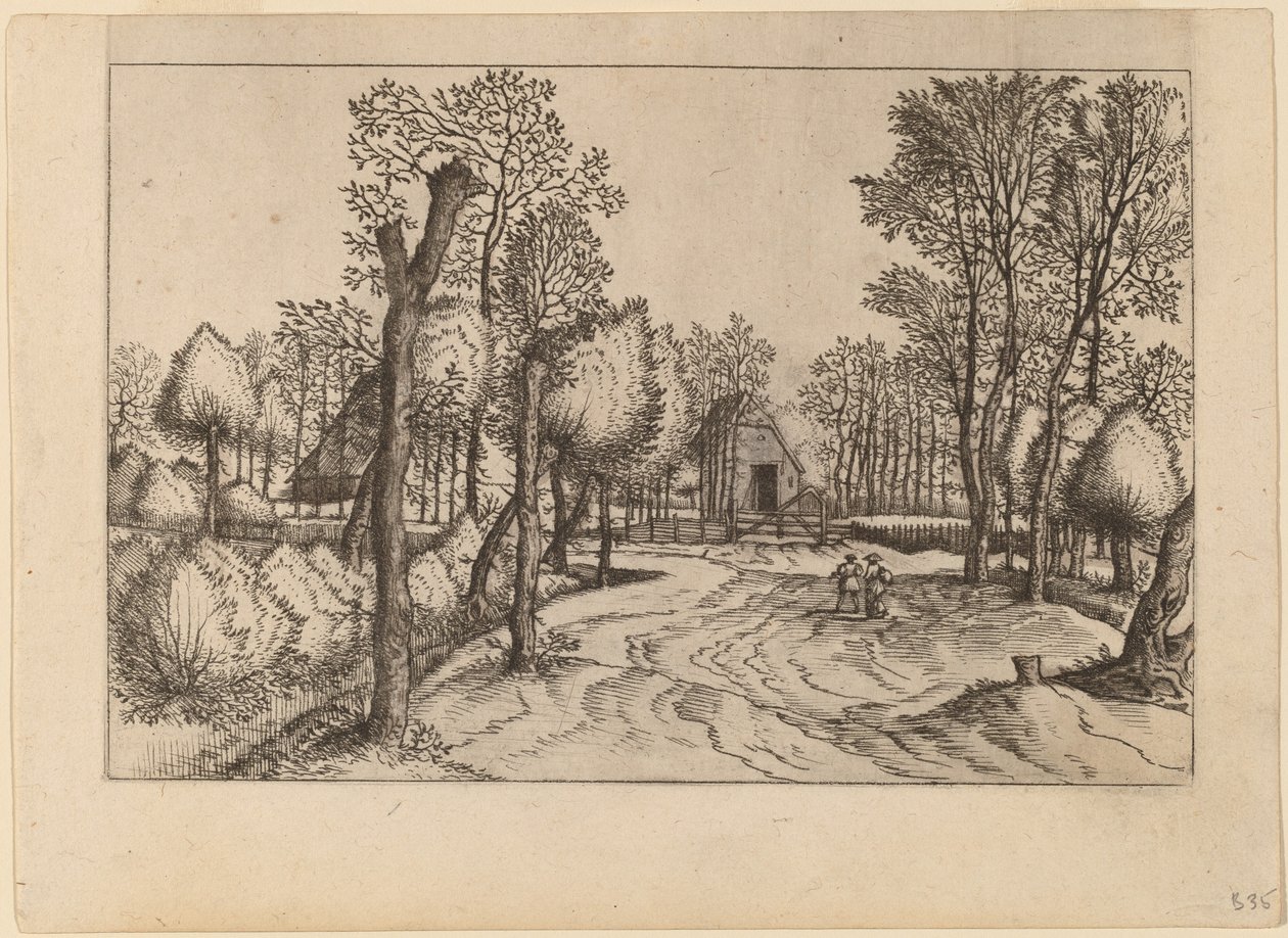 Farms by Johannes van Doetechum, the Elder and Lucas