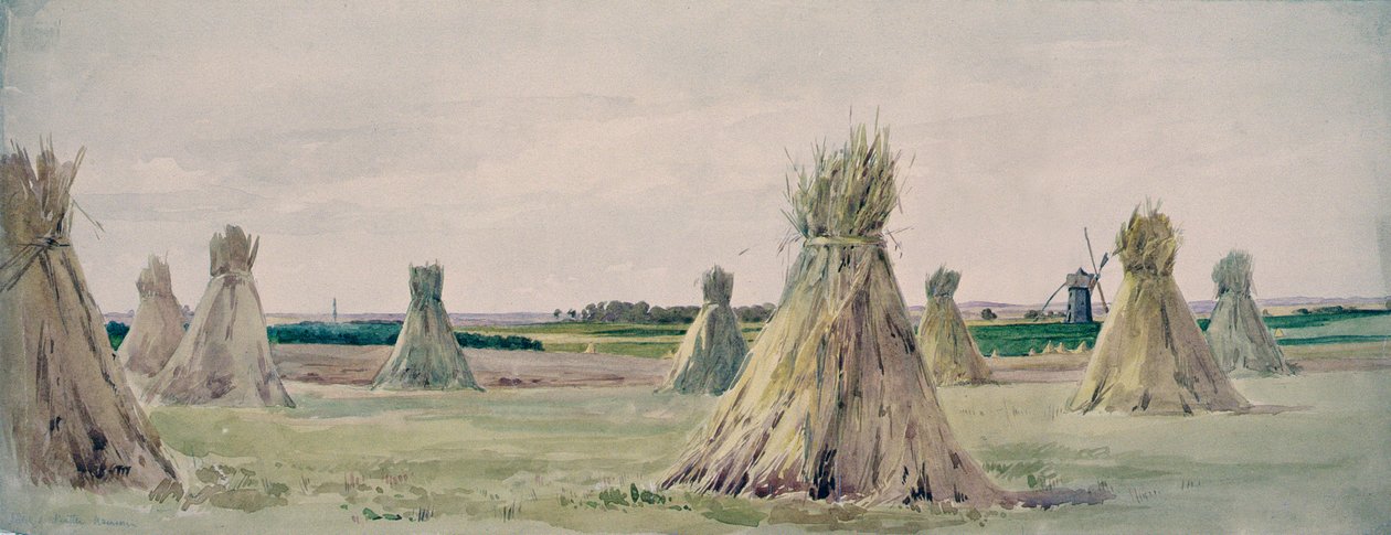 Battlefield of Agincourt, 25th October 1415 by John Absolon