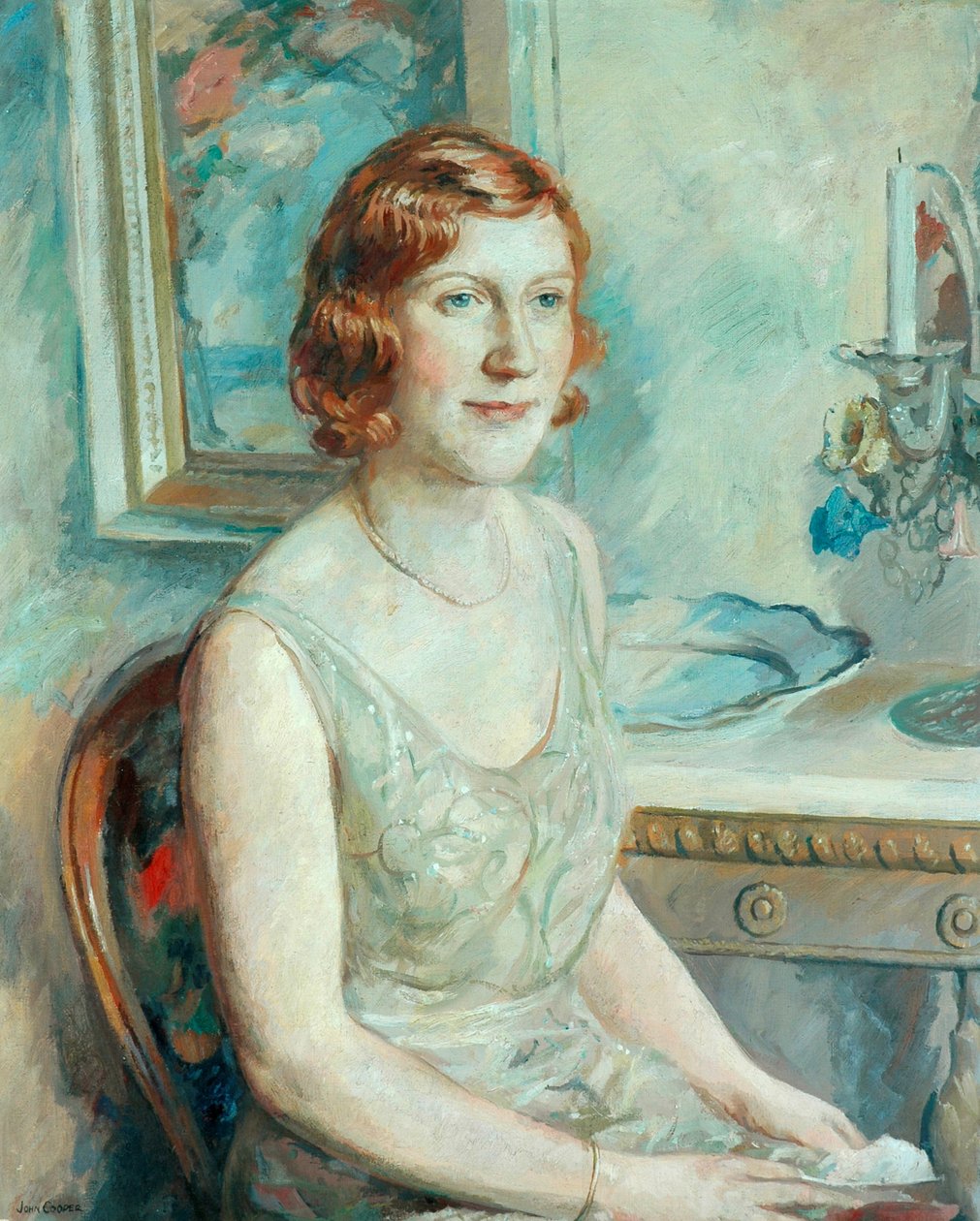 Portrait of a Young Lady by John Albert Cooper