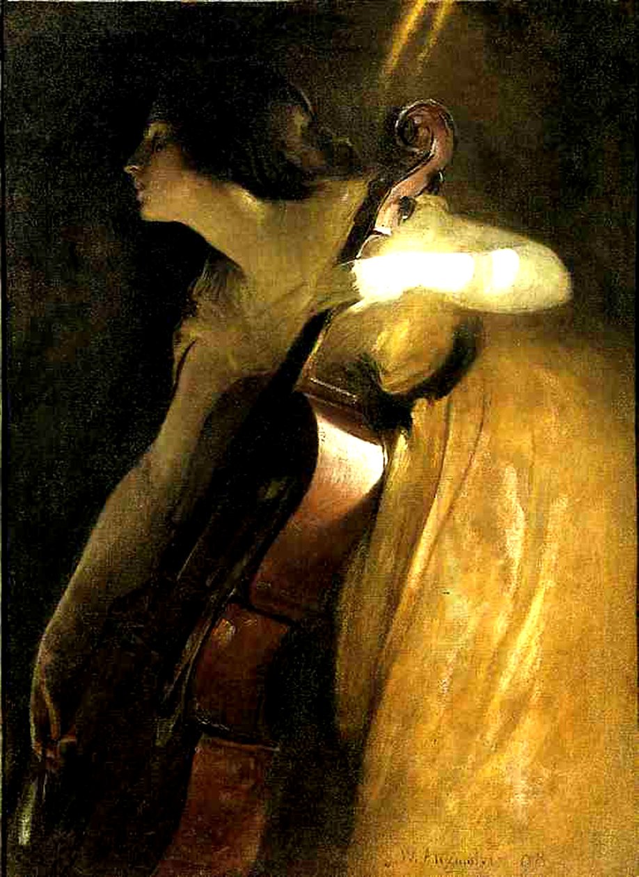 The Cellist, 1898 by John Alexander