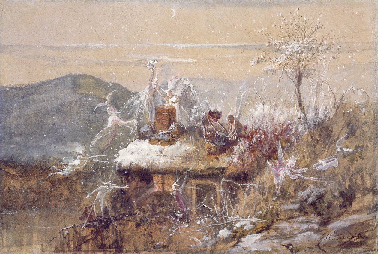 Christmas Eve by John Anster Fitzgerald