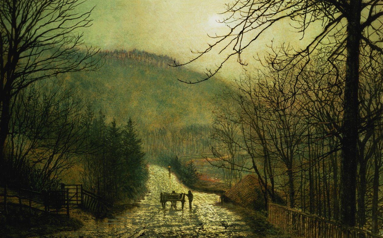 Forge Valley by John Atkinson Grimshaw