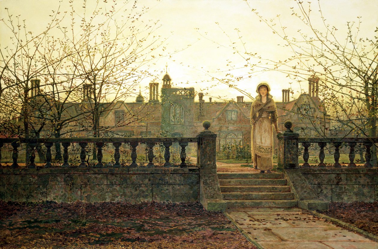 Lady Bountiful by John Atkinson Grimshaw