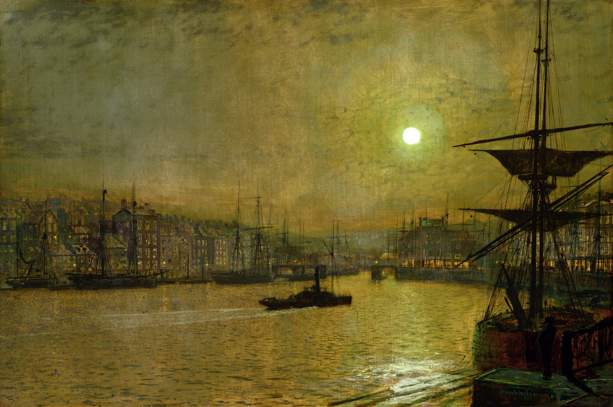 Whitby by John Atkinson Grimshaw