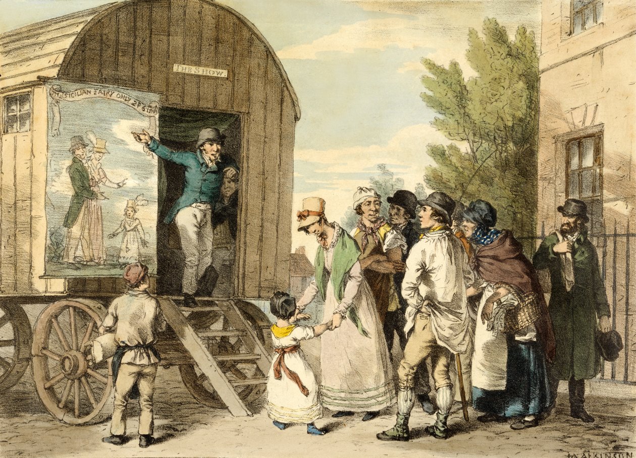 The Show, pub. C. 1821 by John Augustus after Atkinson