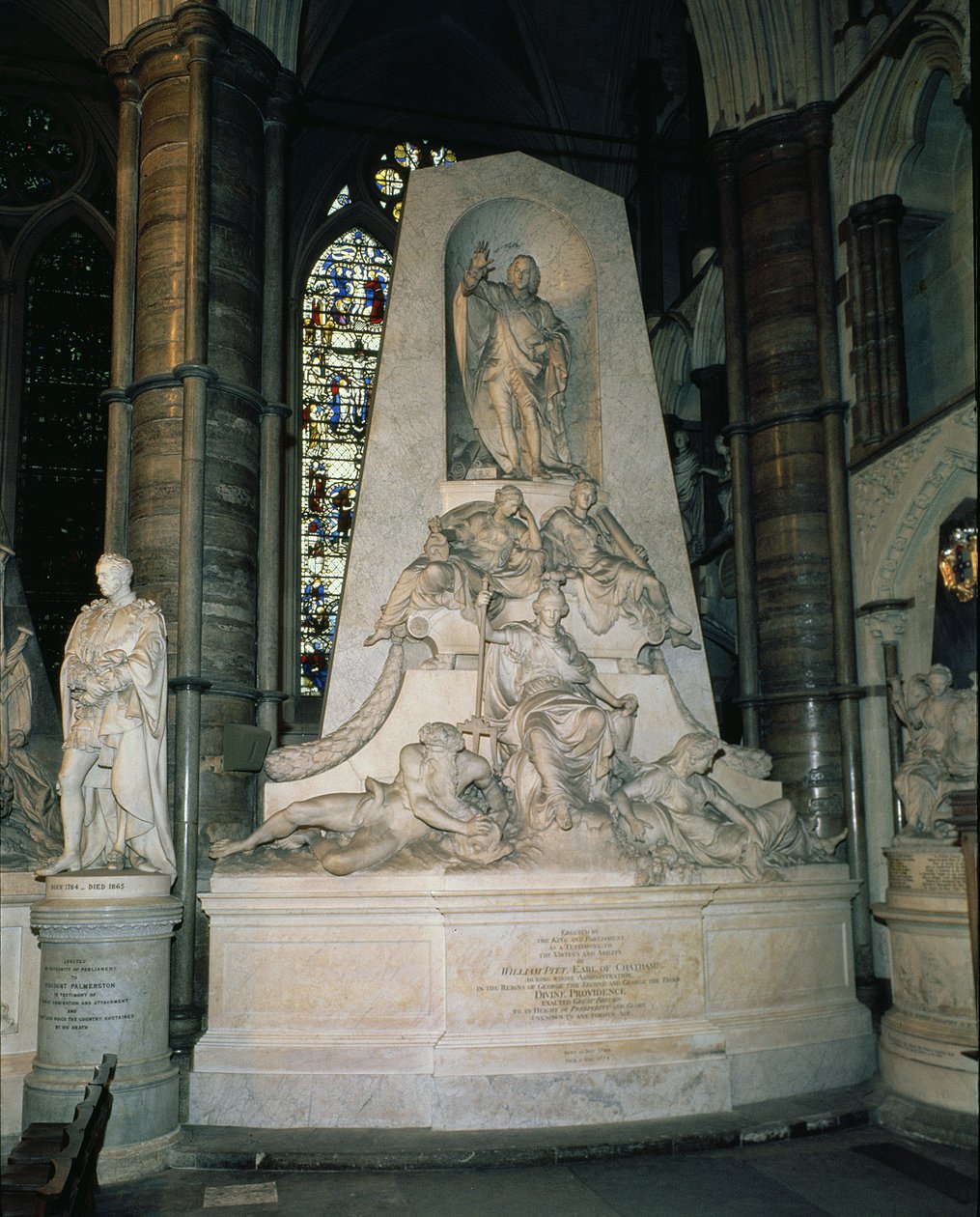 Monument to William Pitt the Elder, 1st Earl of Chatham by John Bacon