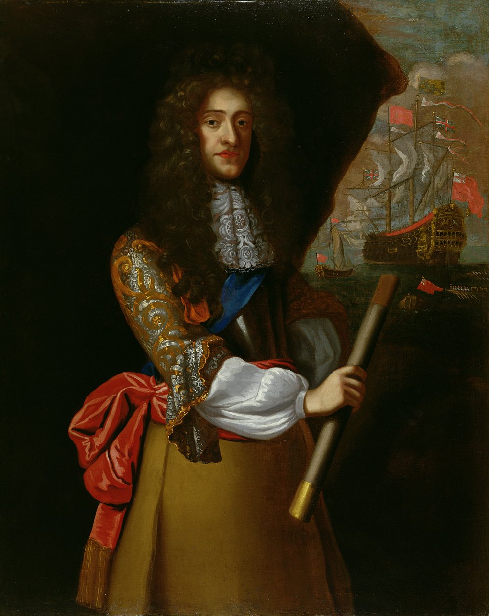 Portrait of James VII of Scotland and II of England by John Baptist de Medina